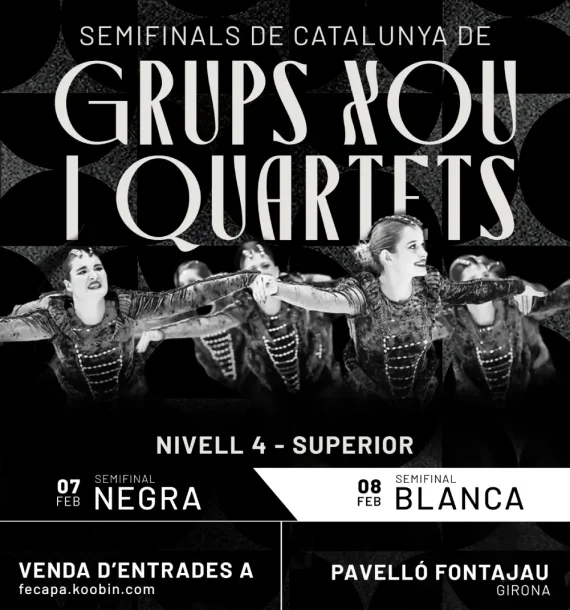 Cartell Semifinals Catalunya Xou 2026